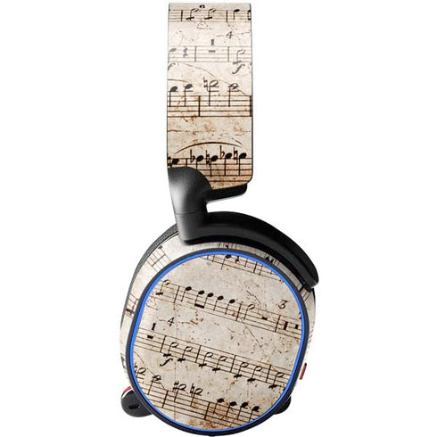 Antique Notes SteelSeries Arctis 3 Skin